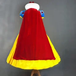 Vuxen Cosplay Klänning Snövit Flickprinsessklänning Kvinnor Vuxen Seriefigur Prinsessa Snövit Halloween Festdräkt K XXL> Dräkter