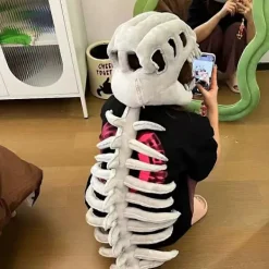 BRONZE Vuxen Dinosaurie Ben Plysch Hatt Storlek L Passar 7 5/8 - 7 3/4 Huvudomkrets (BR) As shown> Huvudbonader