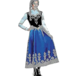 Vuxen Prinsessa Anna Kostym Jul Cos Maskerad Klädsel_y L> Dräkter