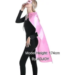 unbranded Vuxen Superhjälte Cape Och Mask För Man Och Kvinna - Halloween Vampyr Capes Festklänning Superhjälte Kostym><noscript><img width=
