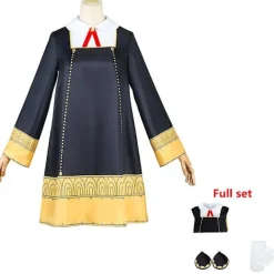 Vuxna Barn Anime Spy Family Anya Forger Klänning Cosplay Kostym M 2XL> Dräkter