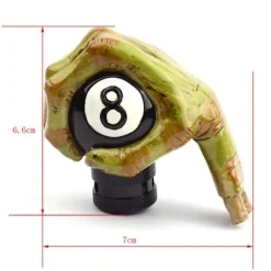 Generic Växelspaksknopp Skalle Automatisk Personlig Modifiering Spak Växelspak Universal Manuell Huvudspak Bil Delar-Typ 409><noscript><img width=