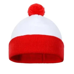 Wally Hatt Rolig Waldo Röd Vit Stickad Hatt För Jul Halloween Cosplay Rekvisita Trevliga Julklappar Genomsnittlig Storlek (FMY)> Huvudbonader