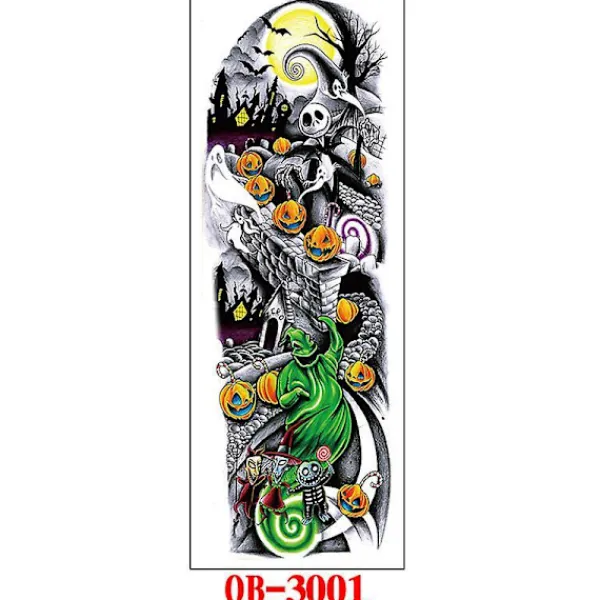 Waterproof Full Arm Tattoo Stickers Full Arm Tattoo Stickers 5 Pieces Baoji En Vedette> Smink