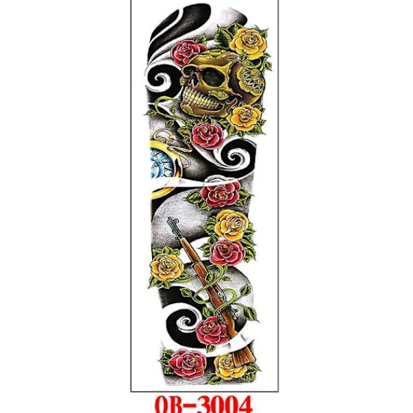 Waterproof Full Arm Tattoo Stickers Full Arm Tattoo Stickers 5 Pieces Baoji En Vedette> Smink