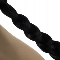 Wednesday Peruk med Flätor - Addams><noscript><img width=