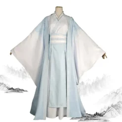 Wei Wuxian/Lan Wangji Cosplay Kostymer Antik Mo Dao Zu Shi Grandmaster of Demonic Cultivation Halloween Kostym Peruker C89K223 L PL-546 Wei Wuxian><noscript><img width=
