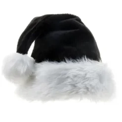 Wharick Tomteluva Plysch Iögonfallande Bred Användning Svart Mjuk Jul Tomteluva för Hemmet Adults> Tillbehör