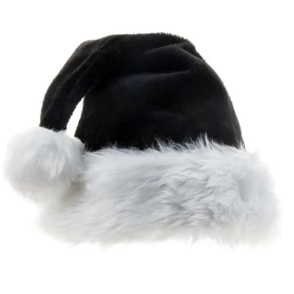 Wharick Tomteluva Plysch Iögonfallande Bred Användning Svart Mjuk Jul Tomteluva för Hemmet Adults> Tillbehör
