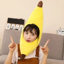 Wicked Costumes Rolig Banan Gul Hatt för Vuxna, Unisex><noscript><img width=