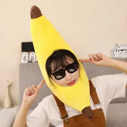 Wicked Costumes rolig banan gul hatt unisex för vuxna><noscript><img width=