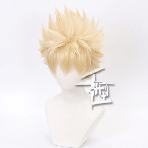 Wigs My Hero Academia Bakugo Katsuki Xiaosheng Bakugo Cosplay Wig> Peruker