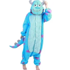 KOOLMEI Xxl Volwassen Kids Kigurumi Nieuwe Aankomst Dier Tecknad Blauwe Hond Rompertjes Pyjamas Kerst Julkostuum L><noscript><img width=