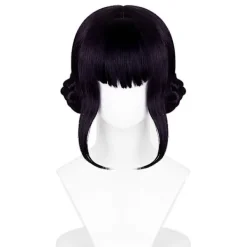 Zoey Mira Cosplay Peruk - Långt Rakt Svart Anime Hår för Demondödare[JUN]> Peruker
