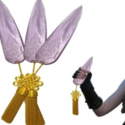 Zo-ey's K/Pop Demon Hunter Vapen, K/Pop Demon Hunter S-svärd, Rollspelsfilmrekvisita, Halloweenkostymtillbehör, Filmsamlarföremål> Tillbehör