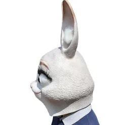 Zootropolis Judy Hopps Kaninmask, Cosplay Party Rekvisita, Tecknad Figur Halloween Kostymmask><noscript><img width=